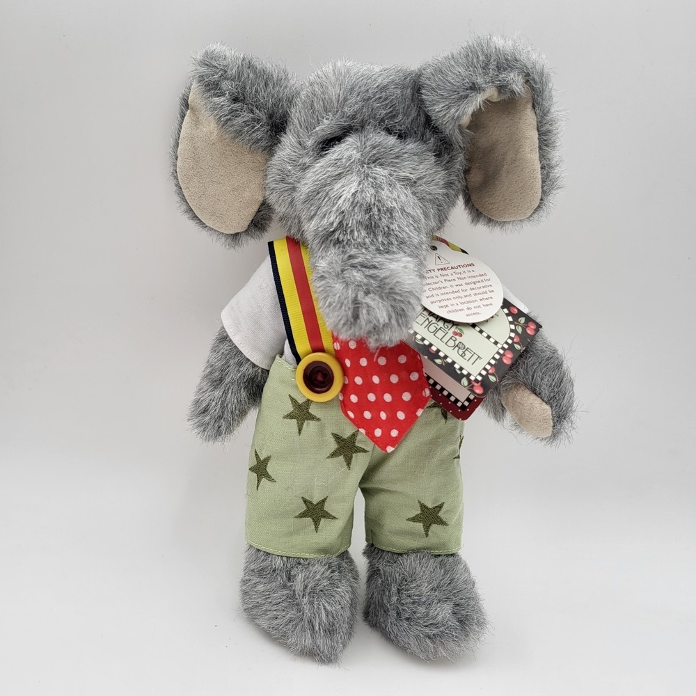Vintage Mary Engelbreit  9" Everett the Elephant Plush Boyd's By Enesco